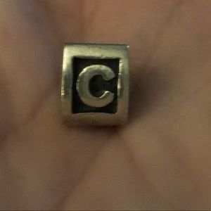Letter C Pandora charm